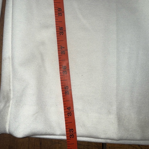 New Direction White Snow Pants with Gold Button Accents Size Large - Picture 4 of 13